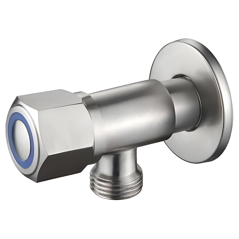 Кран угловой Accoona A473C-5 1/2Мx1/2М синий Кран угловой Accoona A473C-5 1/2Мx1/2М синий