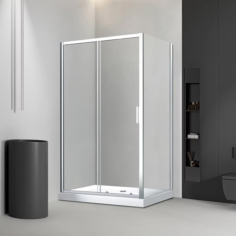 Душевой уголок Veconi Rovigo RV-046 100x80 профиль хром, стекло прозрачное Душевой уголок Veconi Rovigo RV-046 100x80 профиль хром, стекло прозрачное