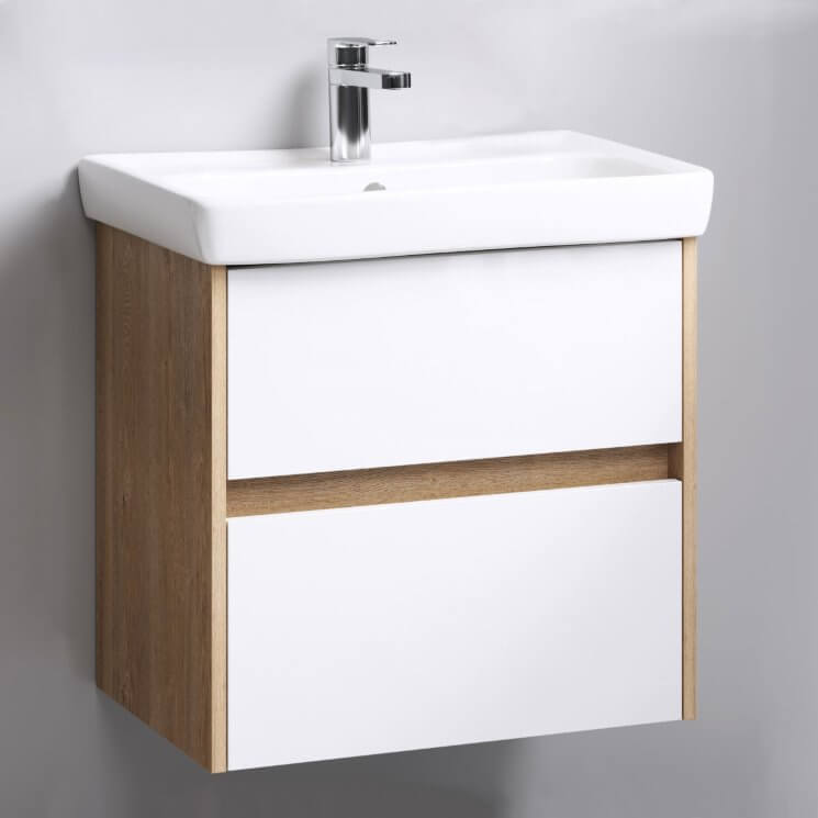 Тумба с раковиной 50 подвесная City Aqwella SIT0105DB Тумба с раковиной 50 подвесная City Aqwella SIT0105DB