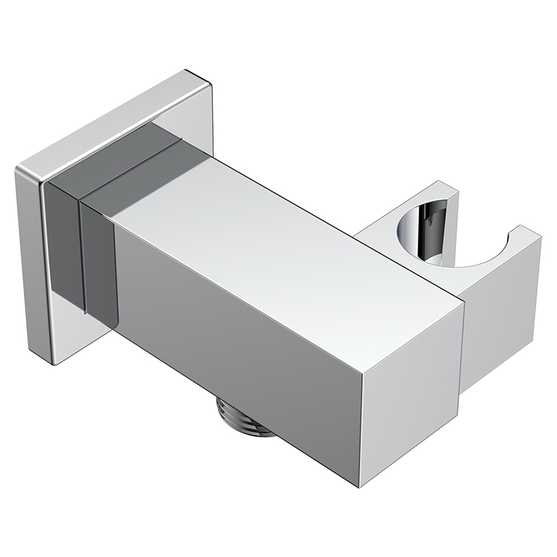 Шланговое подключение с держателем AVS Cube хром Шланговое подключение с держателем AVS Cube хром