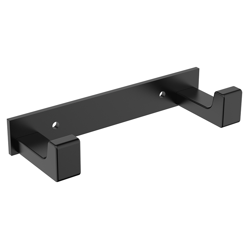 Планка AVS Rook, черный матовый, 2 крючка Планка AVS Rook, черный матовый, 2 крючка
