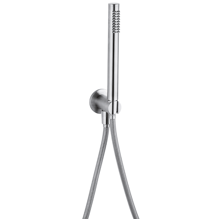 DS018300D1 Душ гарнитур вывод с держателем нерж сталь XION CISAL DS018300D1 Душ гарнитур вывод с держателем нерж сталь XION CISAL
