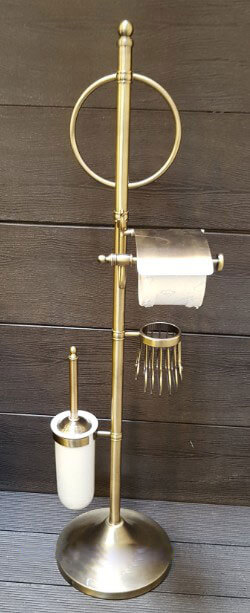 Стойка напольная колба керамика бронза Retro Classic R-19/1 Стойка напольная колба керамика бронза Retro Classic R-19/1