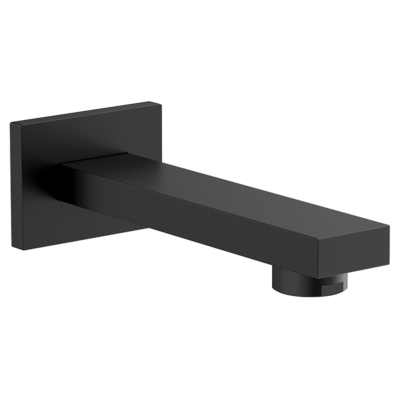 Излив для ванны AVS Cube черный матовый Излив для ванны AVS Cube черный матовый