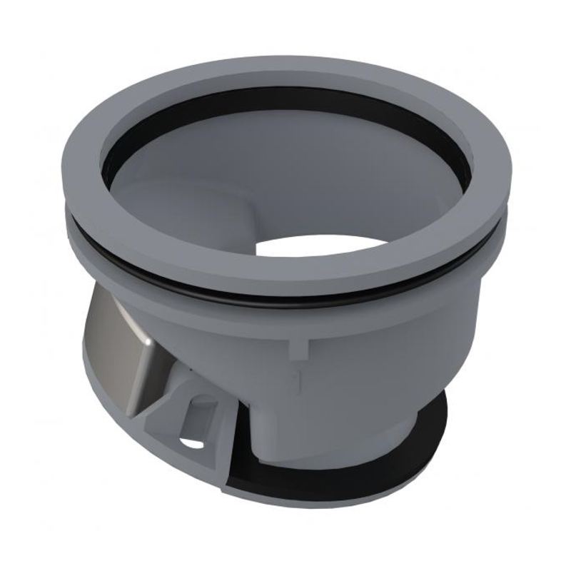 P143 Гидрозатвор комб для желоба APZ-S6 и APZ13 ALCAPLAST P143 Гидрозатвор комб для желоба APZ-S6 и APZ13 ALCAPLAST