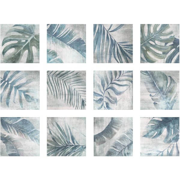 Керамогранит 20x20 матовый decor boreal white Sospiro IBERO B-62 Керамогранит 20x20 матовый decor boreal white Sospiro IBERO B-62