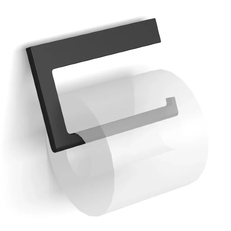 Держатель для туалетной бумаги Langberger Black Edition 38043A-BP черный матовый Держатель для туалетной бумаги Langberger Black Edition 38043A-BP черный матовый