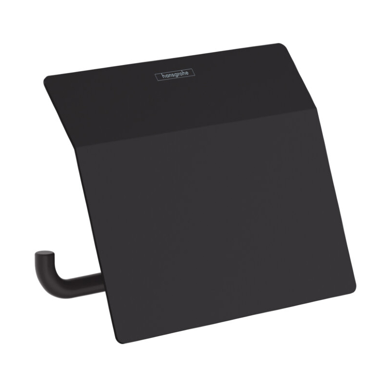 Держатель для туалетной бумаги Hansgrohe Addstoris 41753670 черный матовый Держатель для туалетной бумаги Hansgrohe Addstoris 41753670 черный матовый