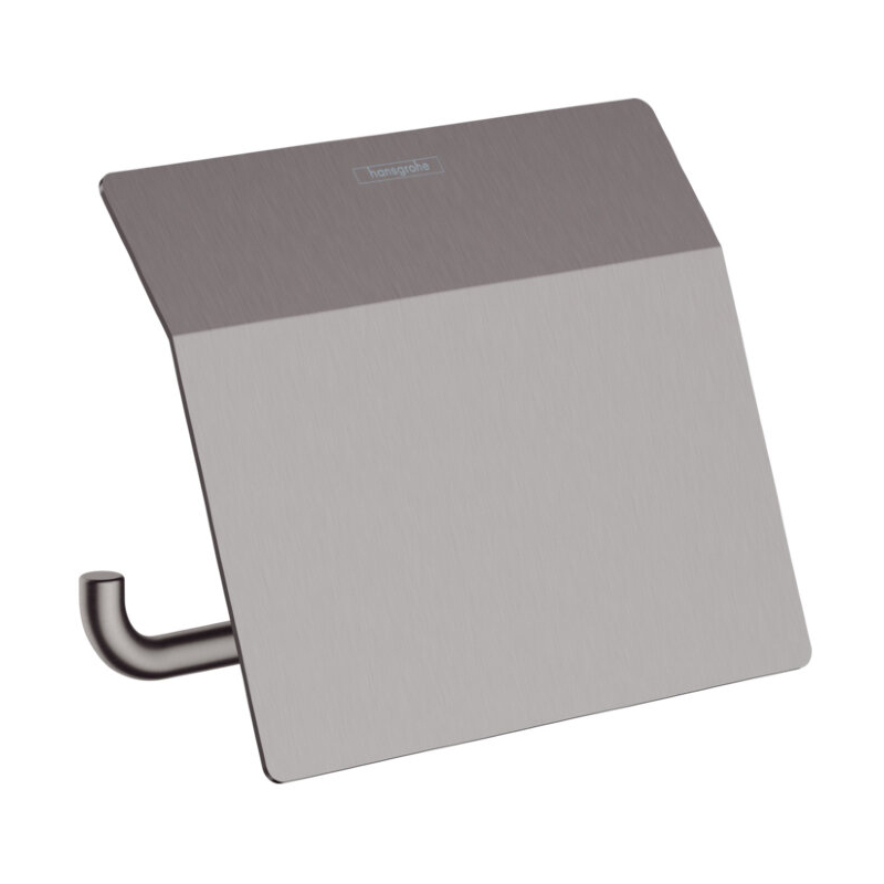 Держатель для туалетной бумаги Hansgrohe Addstoris 41753340 черный хром Держатель для туалетной бумаги Hansgrohe Addstoris 41753340 черный хром