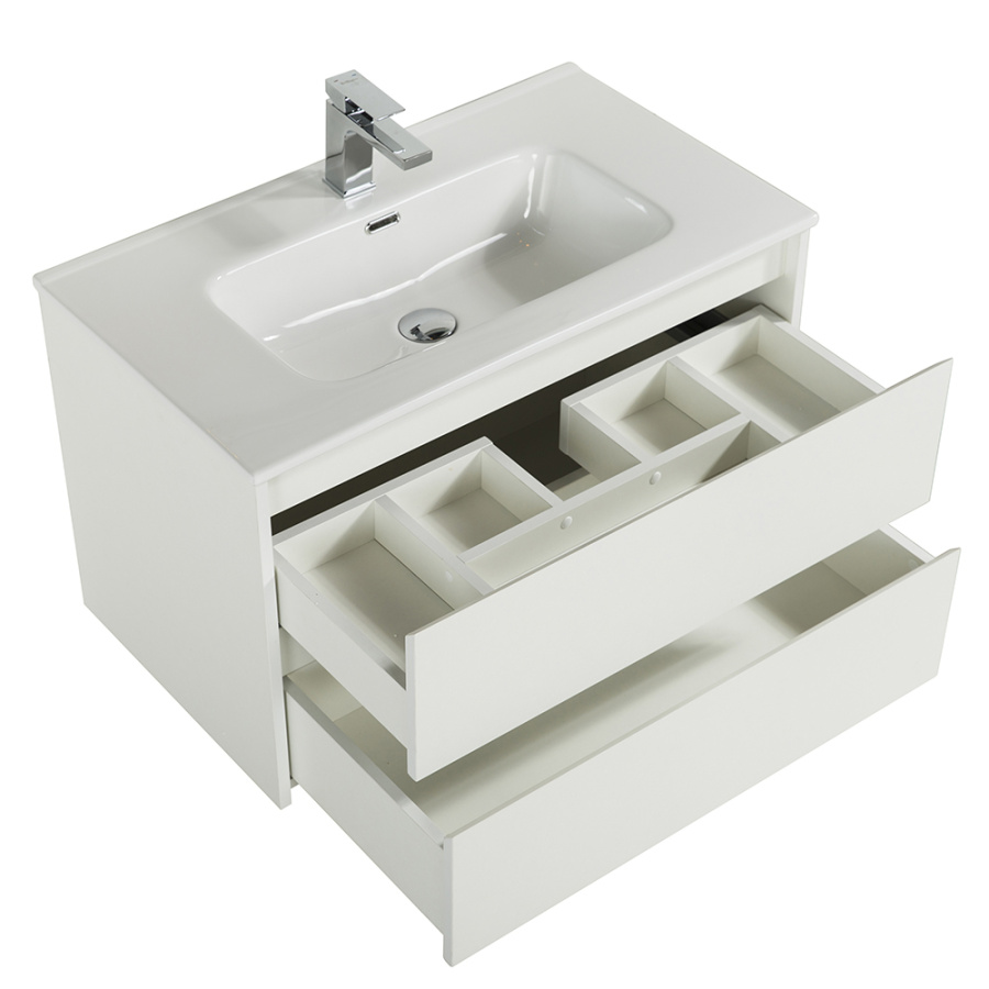 Комплект: Тумба 1000x460x500 Kraft BelBagno KRAFT-1000-2C-SO-BO+раковина LOV-1000-LVB 