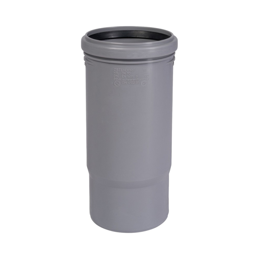 Патрубок компенсационный с удлин раструб D110 HTL