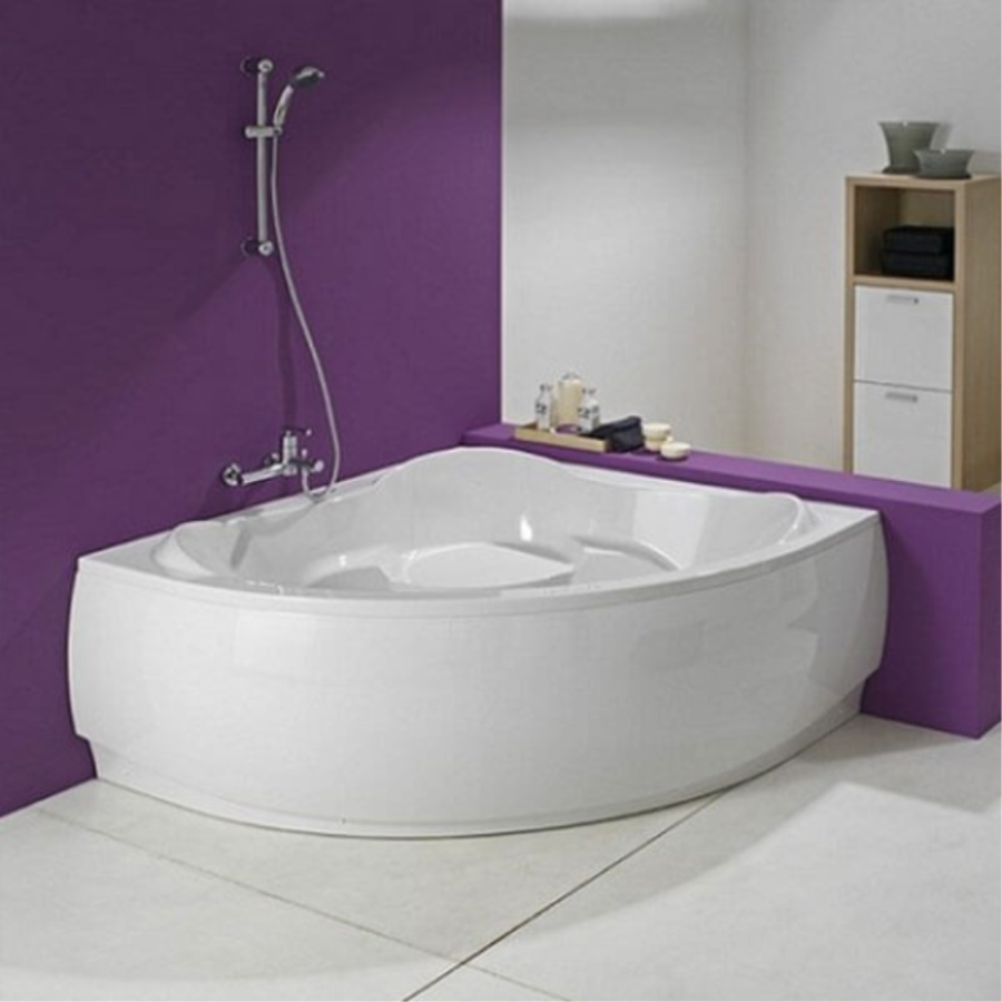 Акриловая ванна Kolpa-San Loco 150х150 белая, с каркасом, экраном и крепежом