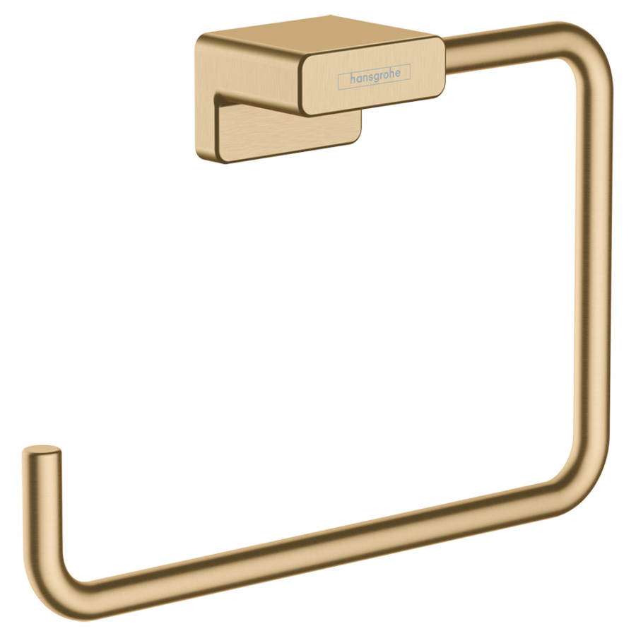 Кольцевой полотенцедержатель Hansgrohe бронза 41754140