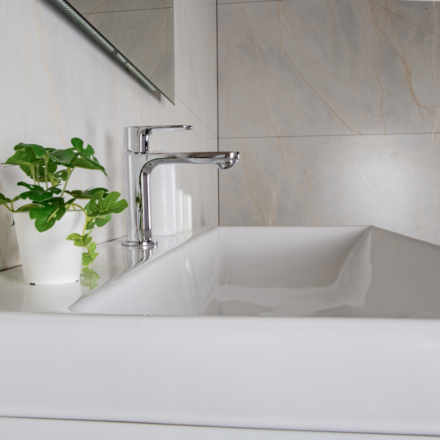 Тумба с раковиной AVS Вернисаж 100 белая глянцевая (раковина белая), подвесная 2 ящика Тумба с раковиной AVS Вернисаж 100 белая глянцевая (раковина белая), подвесная 2 ящика