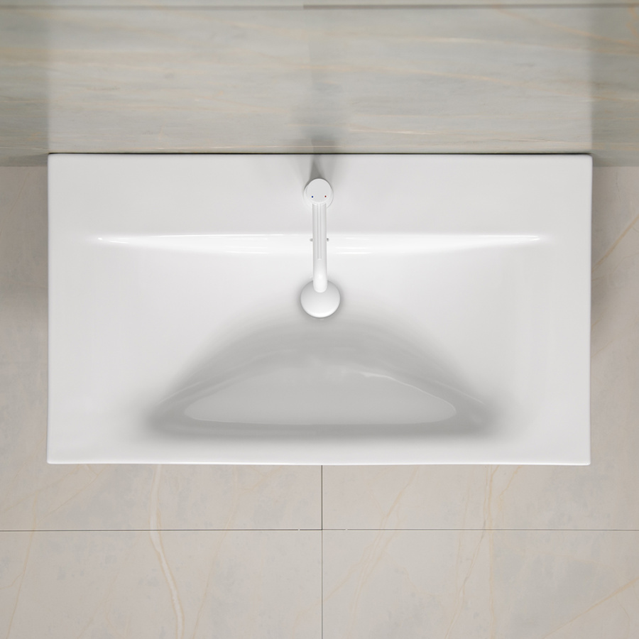 Раковина мебельная AVS Вариант 81x46 белая