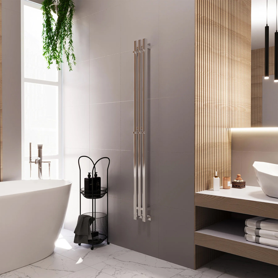 Полотенцесушитель водяной Grota Corsa 13x150 см хром