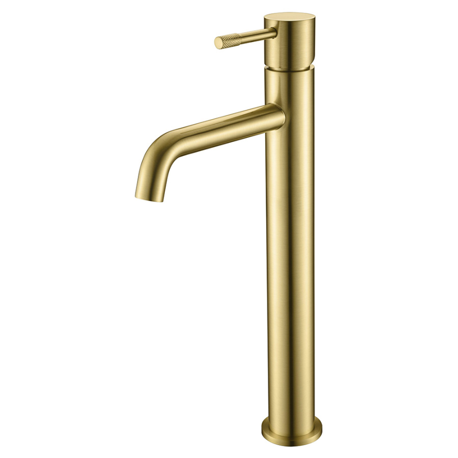 Смеситель для раковины Boheme Uno 462-MG брашированное золото