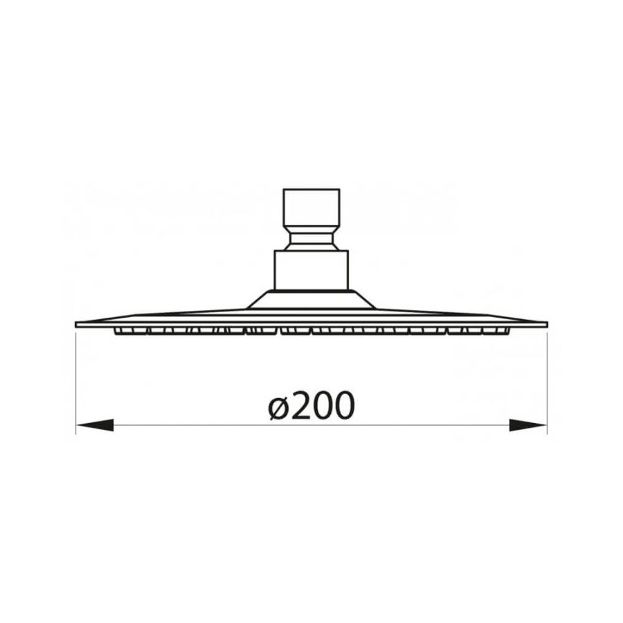Верхний душ BelBagno BB-SLDC1-IN
