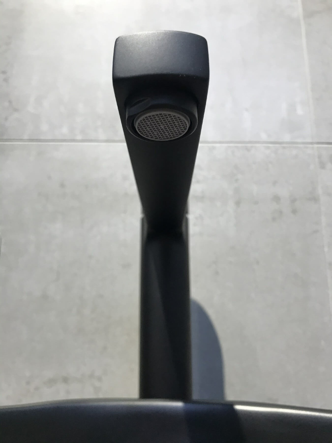 Смеситель для раковины Paffoni Ringo RIN081NO черный матовый