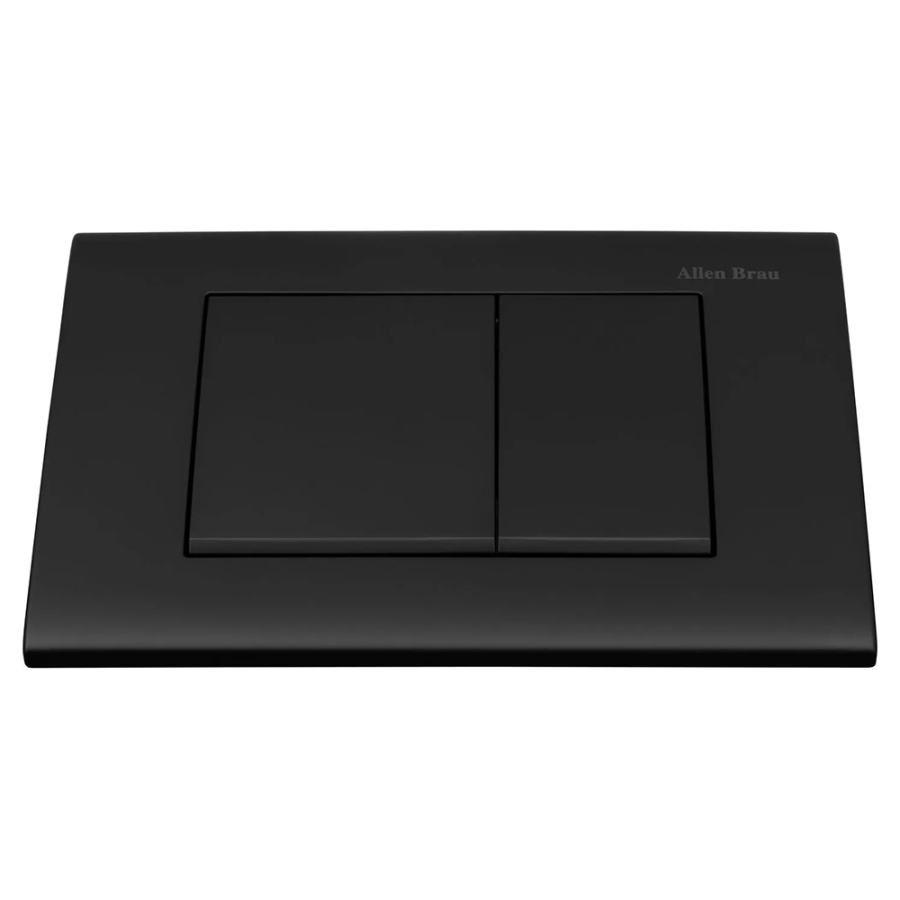 Клавиша смыва инсталяции для унитаза пневматическая черный матовый Liberty Allen Brau 9.20002.31