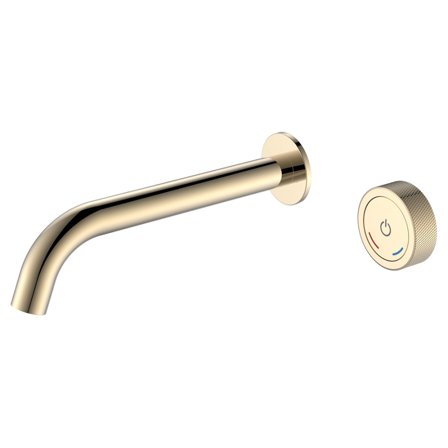 Смеситель для раковины Boheme Tech 158/2-G С ВНУТРЕННЕЙ ЧАСТЬЮ, золото