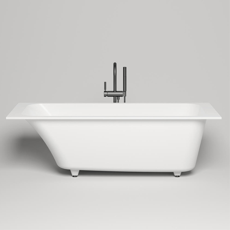 Ванна из искусственного камня Salini Orlando Kit S-Stone 180х80 белая матовая, с ножками и донным клапаном Ванна из искусственного камня Salini Orlando Kit S-Stone 180х80 белая матовая, с ножками и донным клапаном