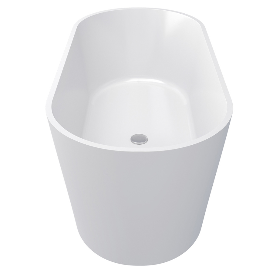 Ванна из искусственного камня Aqua de Marco Corsica 170x80 белая