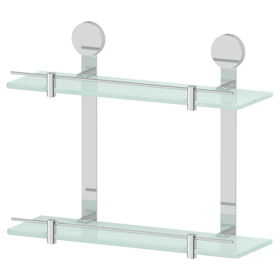 Полка стеклянная двойная Harmonie Artwelle HAR 037