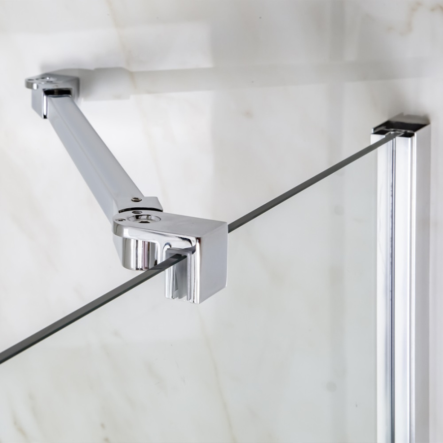 Шторка на ванну AVS Асти Дуо 100 правая профиль хром, прозрачное стекло Шторка на ванну AVS Асти Дуо 100 правая профиль хром, прозрачное стекло