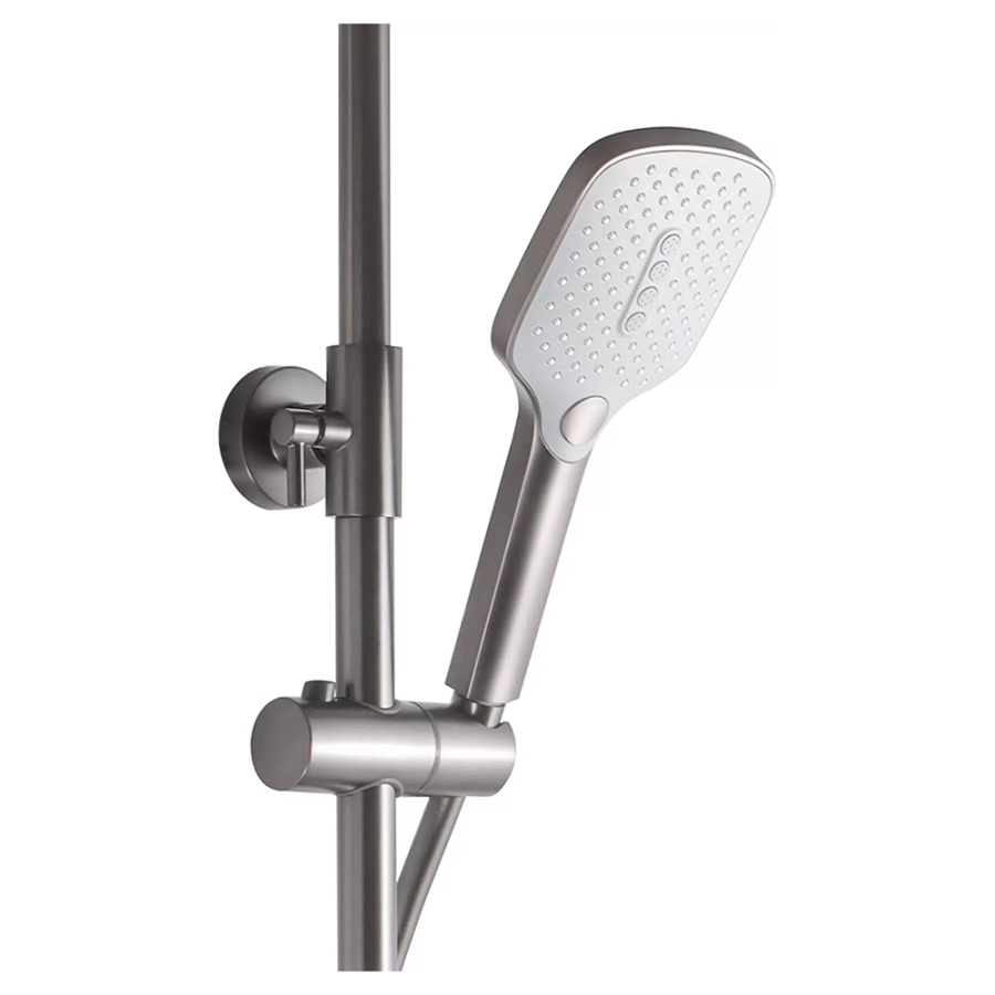 Душевая стойка Maxonor Pure Life Pleasure PL2486-9 оружейная сталь Душевая стойка Maxonor Pure Life Pleasure PL2486-9 оружейная сталь