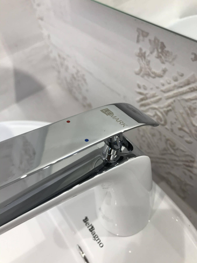 Смеситель для раковины Lemark Melange LM4906CW белый