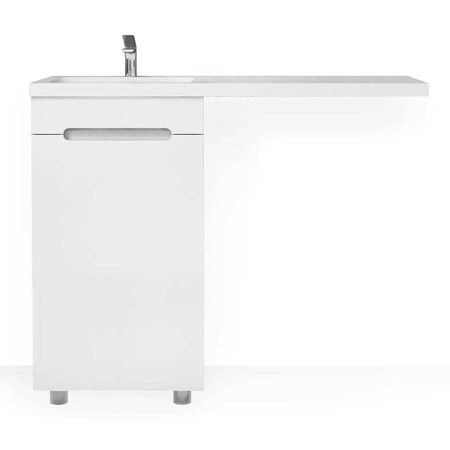 Тумба с раковиной RAVAL Forte 110 левая