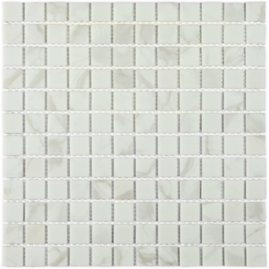 Мозаика Bonaparte Mia White 30x30 стеклянная Мозаика Bonaparte Mia White 30x30 стеклянная