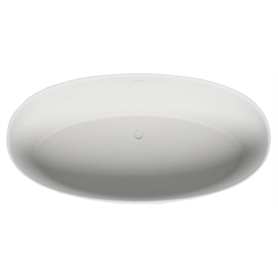 Ванна из искусственного камня Salini Alda S-Stone 160х80 белая матовая, с донным клапаном Ванна из искусственного камня Salini Alda S-Stone 160х80 белая матовая, с донным клапаном