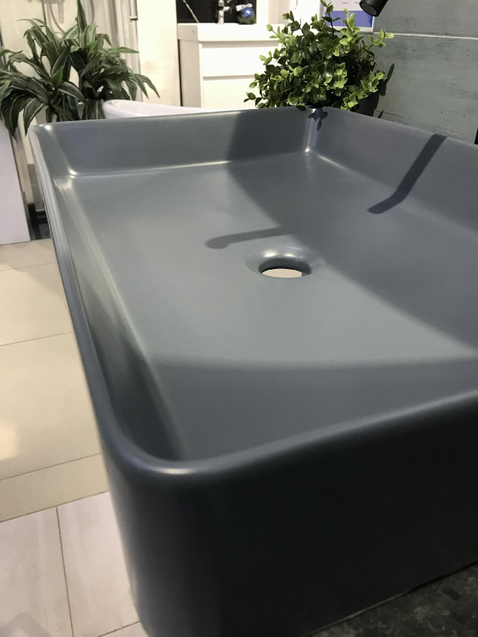 Раковина AVS AVS-82174-MDG 60х40,5 серая Раковина AVS AVS-82174-MDG 60х40,5 серая