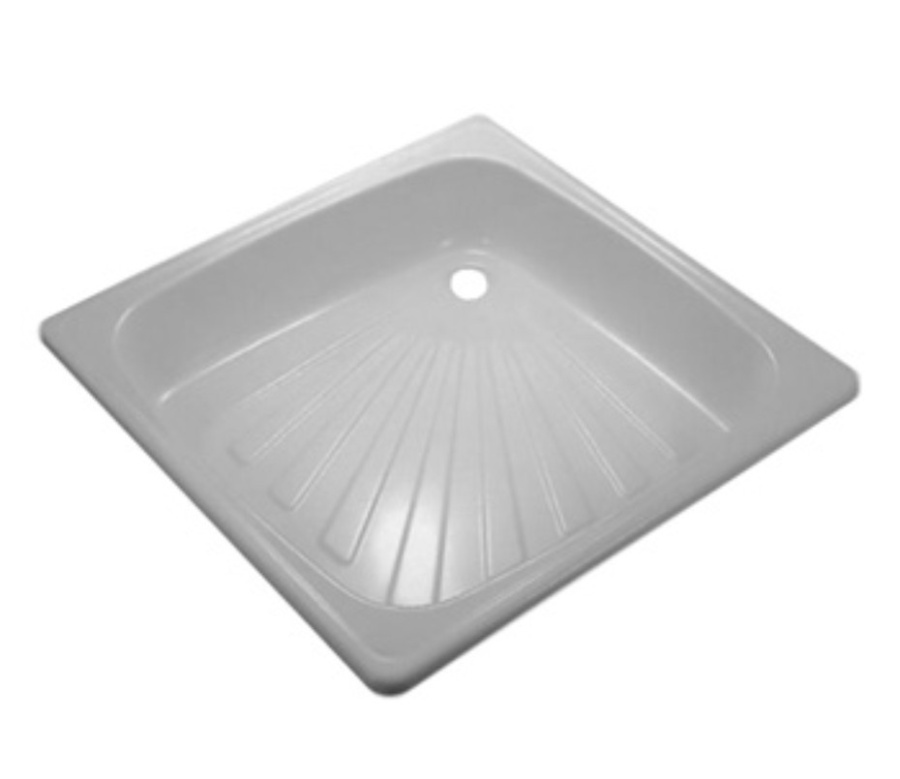 Душевой поддон стальной 700*700*160 PRACTIC FERRO