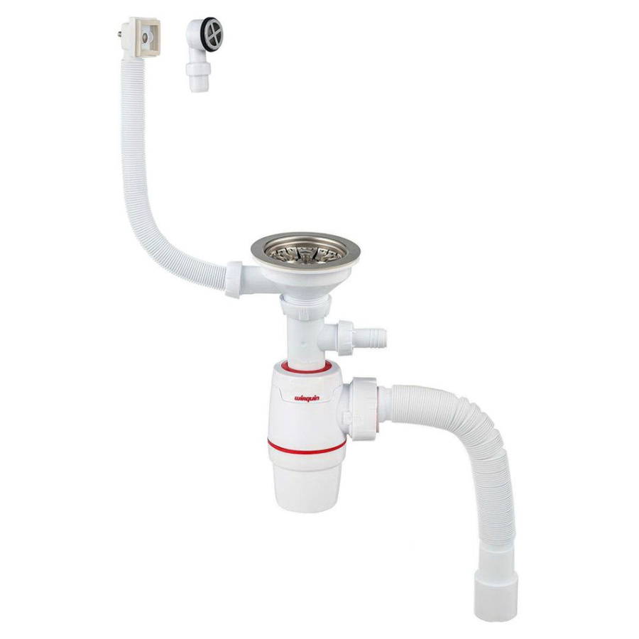 Сифон для мойки 80см Neo Wirquin 30987091