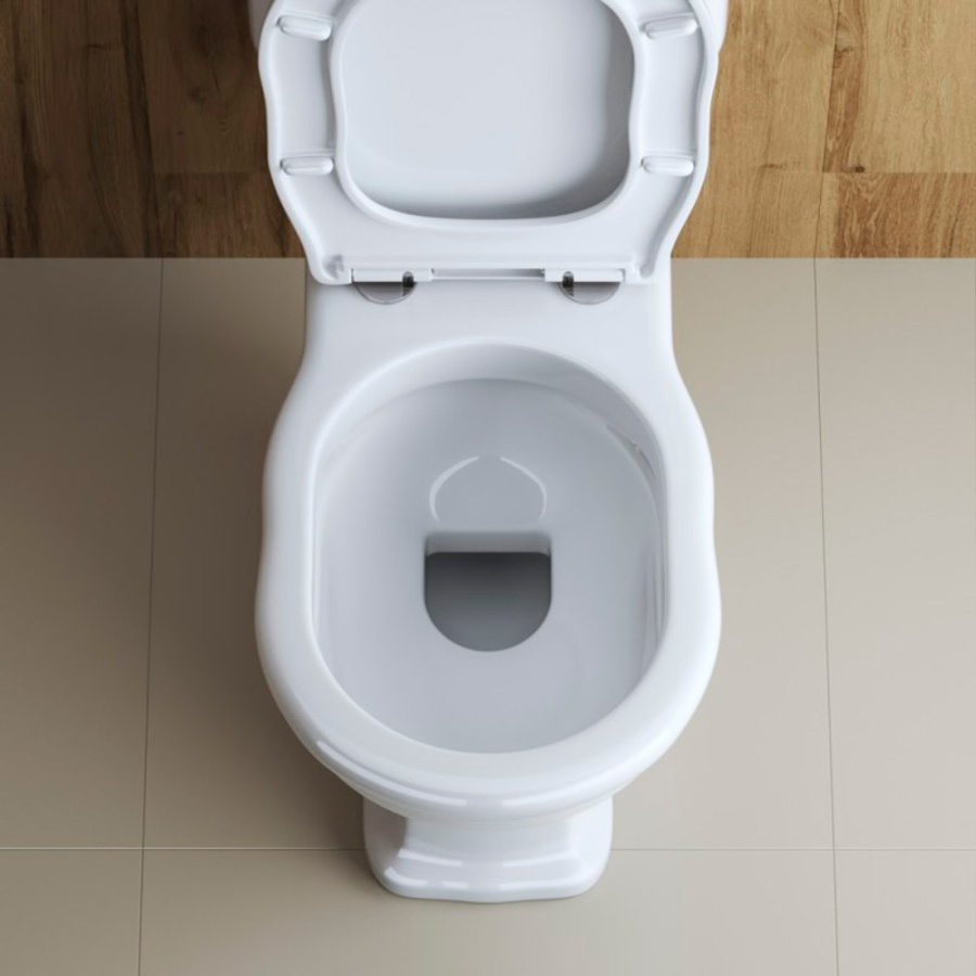 Унитаз напольный с бачком и сиденьем Boheme BelBagno BB115CPR+BB115T+BB115SC Унитаз напольный с бачком и сиденьем Boheme BelBagno BB115CPR+BB115T+BB115SC