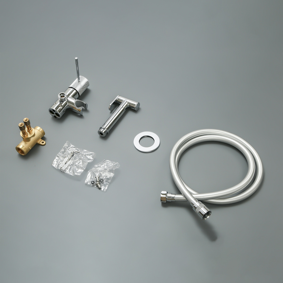 Гигиенический душ со смесителем AVS Seeme хром