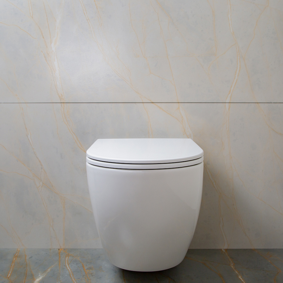 Унитаз подвесной AVS Метрополь безободковый, белый Унитаз подвесной AVS Метрополь безободковый, белый