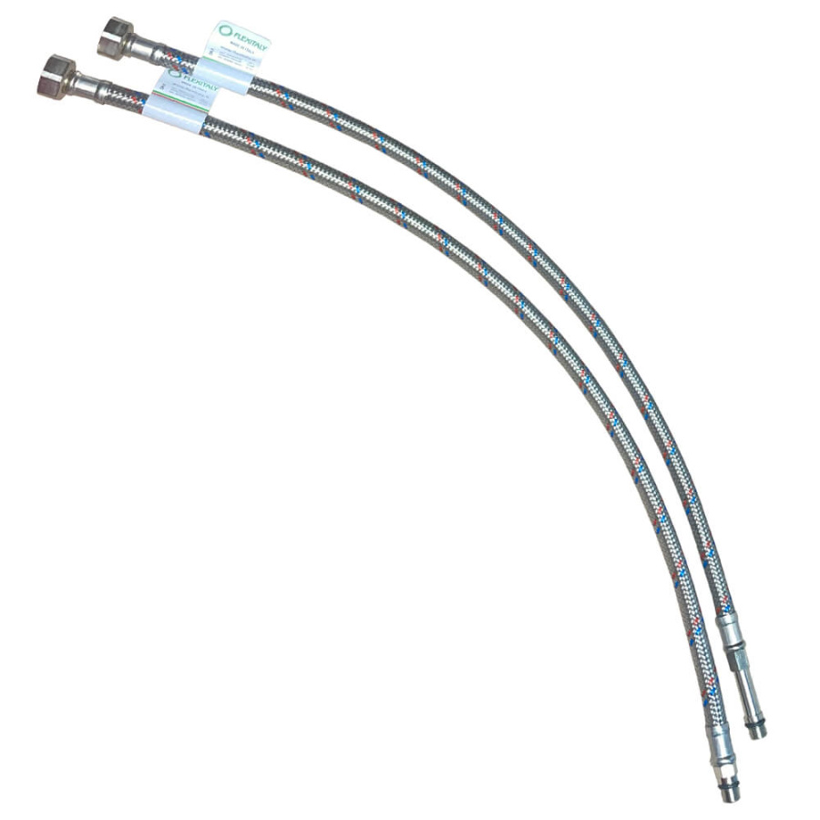 Подводка к смесителю Flexitaly KIT0480RB DN8 1/2"F*M10 Подводка к смесителю Flexitaly KIT0480RB DN8 1/2"F*M10