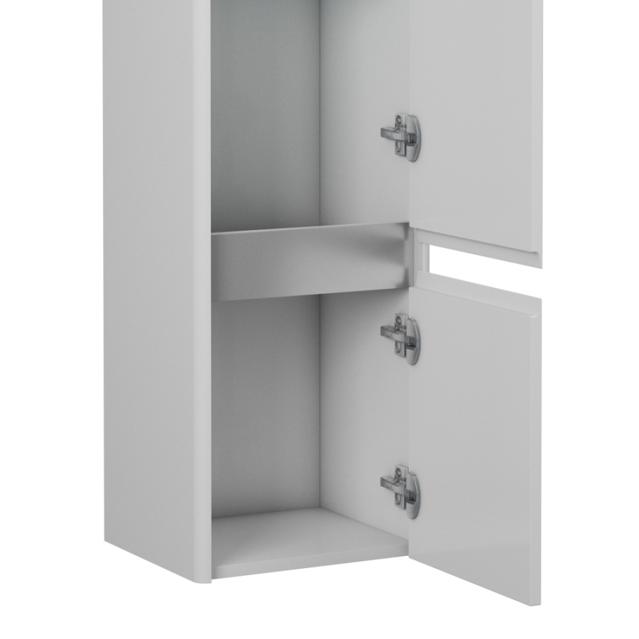 Тумба 700 2ящ + Пенал Белый мат Hanna DIBORG