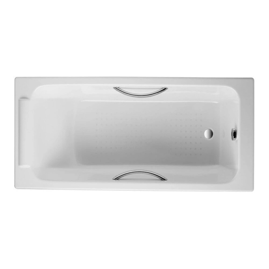 E2949 Ванна чугун Parallel 150*70 с отв д/ручек Jacob Delafon