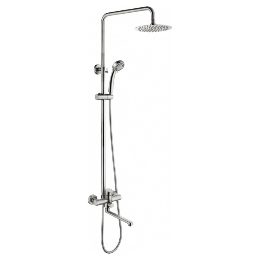 Душевая стойка Accoona H103 A83103-1 нержавеющая сталь