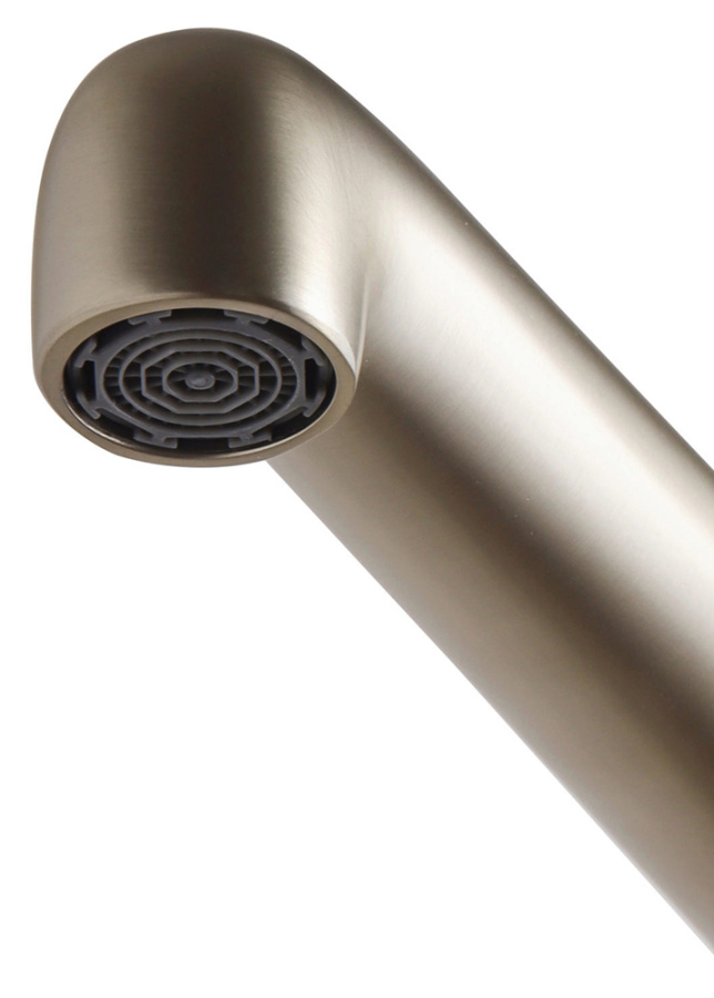 Смеситель для раковины Maxonor Glamour PL1094-6 золото матовое