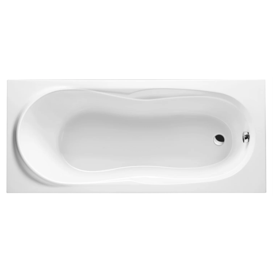 Акриловая ванна Excellent Sekwana 170x75 белая, без каркаса