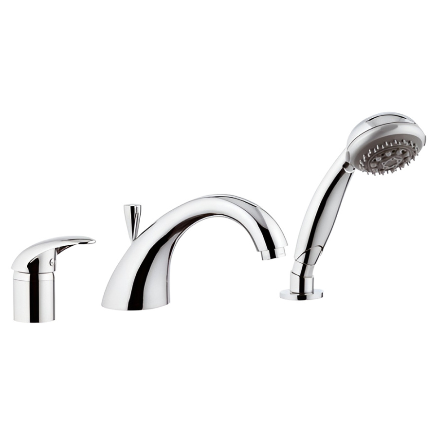 Смеситель на борт ванны Remer Ten T07 хром