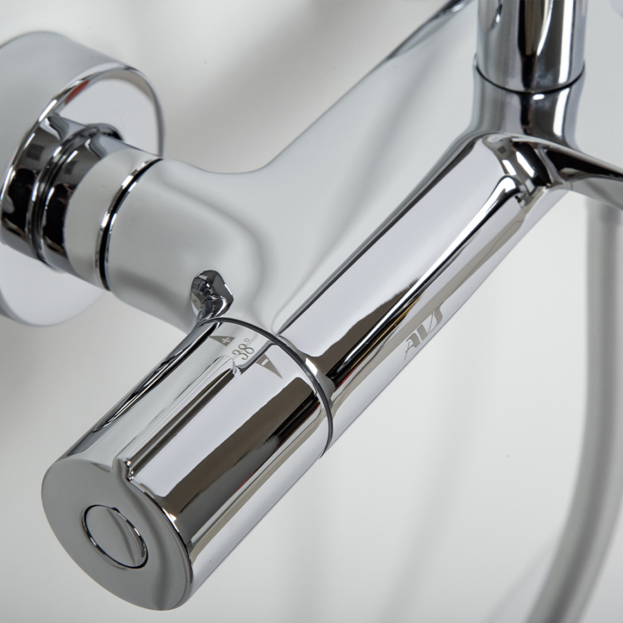 Душевая стойка с изливом AVS Elegant хром Душевая стойка с изливом AVS Elegant хром