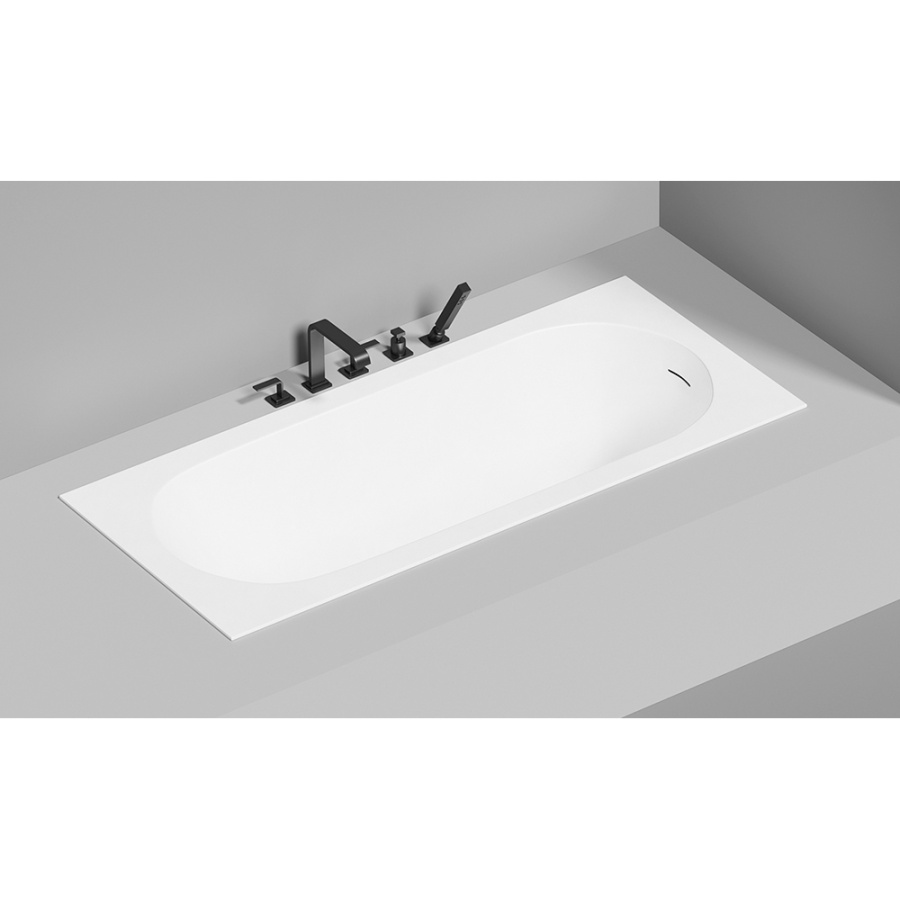 Ванна из искусственного камня Salini Ornella KIT S-Sense 170x75 белая матовая, с ножками Ванна из искусственного камня Salini Ornella KIT S-Sense 170x75 белая матовая, с ножками