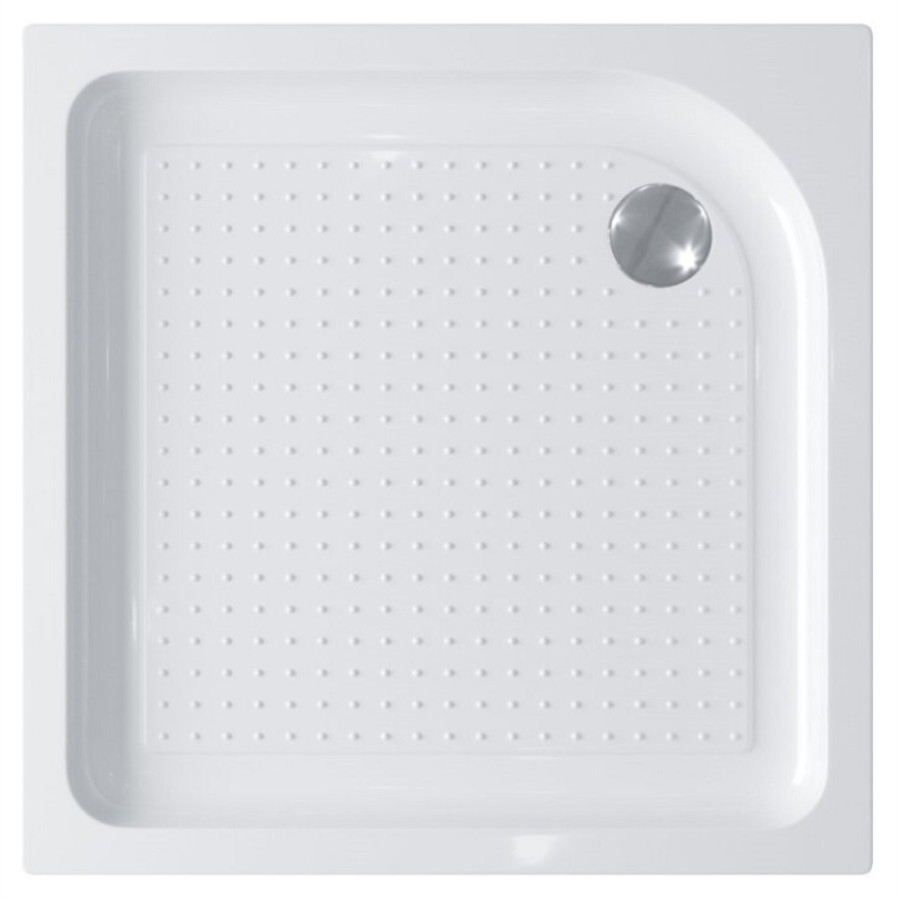 Поддон для душа BelBagno Tray 100x100 белый, квадратный, акрил, с сифоном Поддон для душа BelBagno Tray 100x100 белый, квадратный, акрил, с сифоном